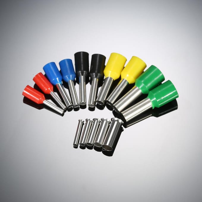Pince à sertir professionnelle auto-ajustable pour câbles et fils, outil sertisseur de ferrule gray