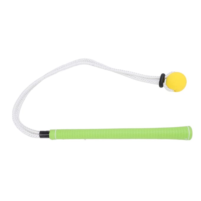 Golf Swing Trainer Touw Opwarmen Verbeter Lichaamsbalans Antislip Siliconen Grip Draagbaar voor Beginners Teen Version white