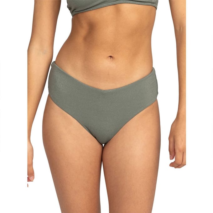 Roxy Shiny Wave 1 Bikinibroekje Grijs S Vrouw