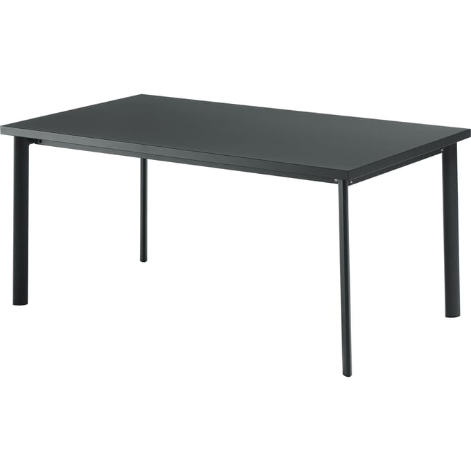 Emu Star tafel - antiekijzer - 160 x 90 cm