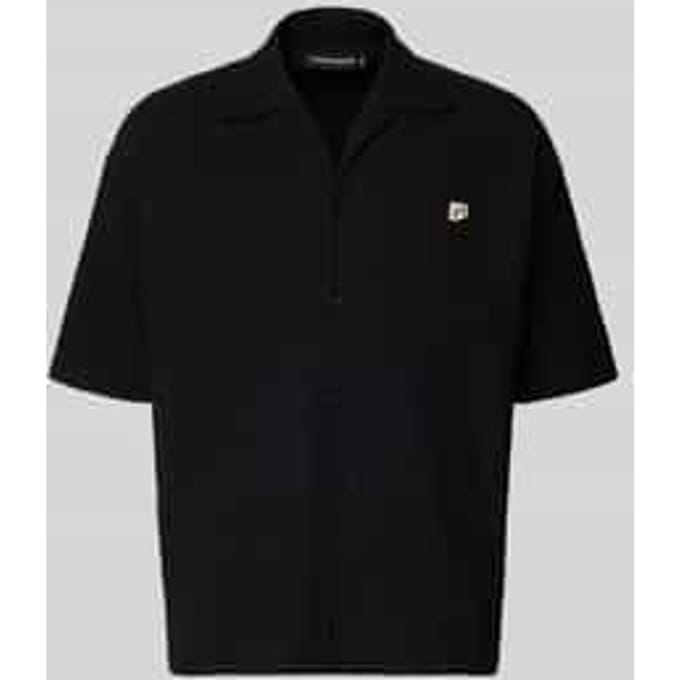 regular fit vrijetijdsoverhemd met labelpatch model 'LIBCO'