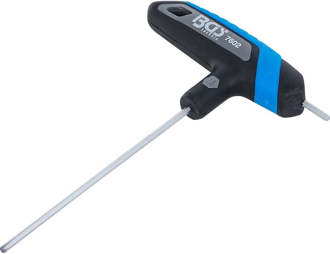 BGS Schroevendraaier met T-greep - binnenzeskant - 2,5 mm