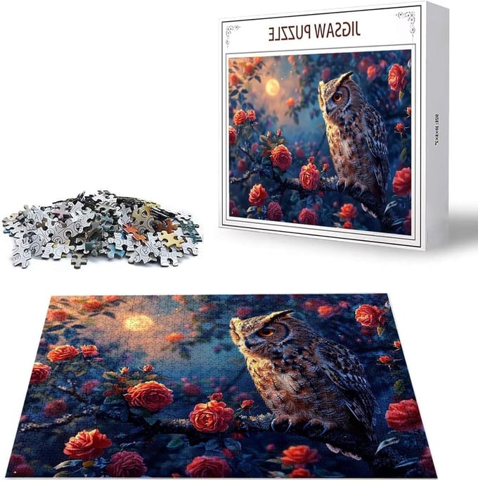 Grote Legpuzzel - Volwassen Puzzel - Ontspanning Thuis - Gelabelde Achterkant - 5000 Stukjes - Multicolor
