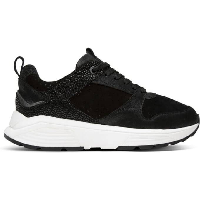 Dames Veterschoenen Xsensible Newport Black Fantasy Zwart - Maat 40