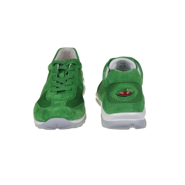 Gabor rollingsoft sensitive 46.966.44 - dames rollende wandelsneaker - Groen - maat 37.5 (EU) 4.5 (UK)