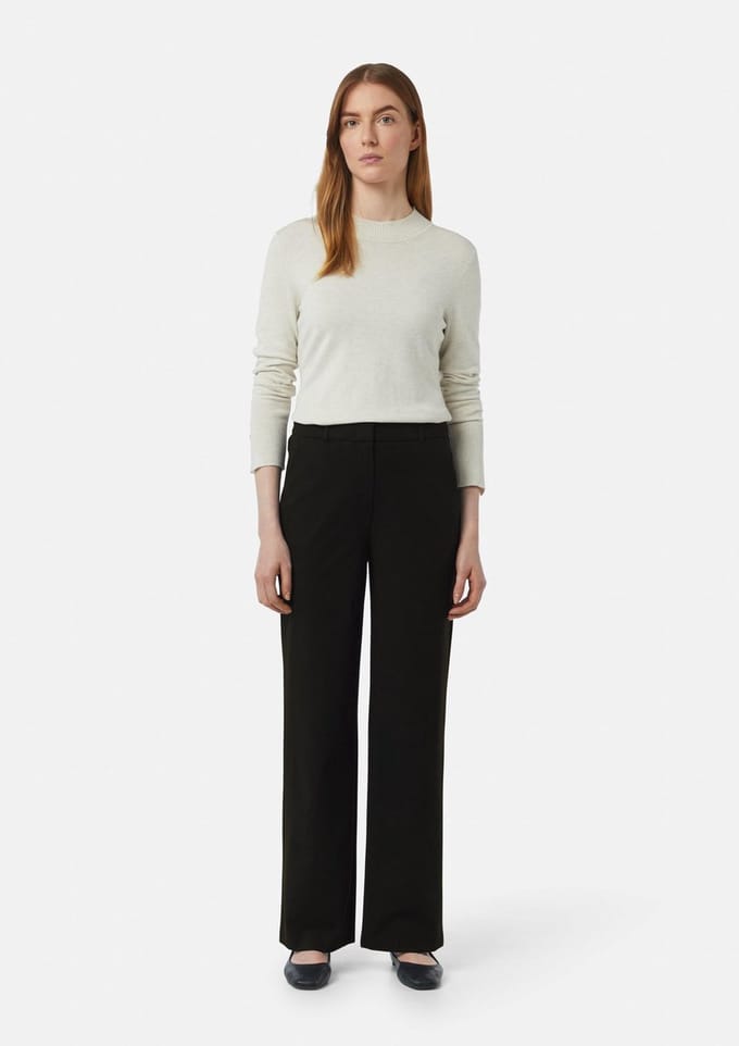 Viskose stretch broek dames COMMA Marlene