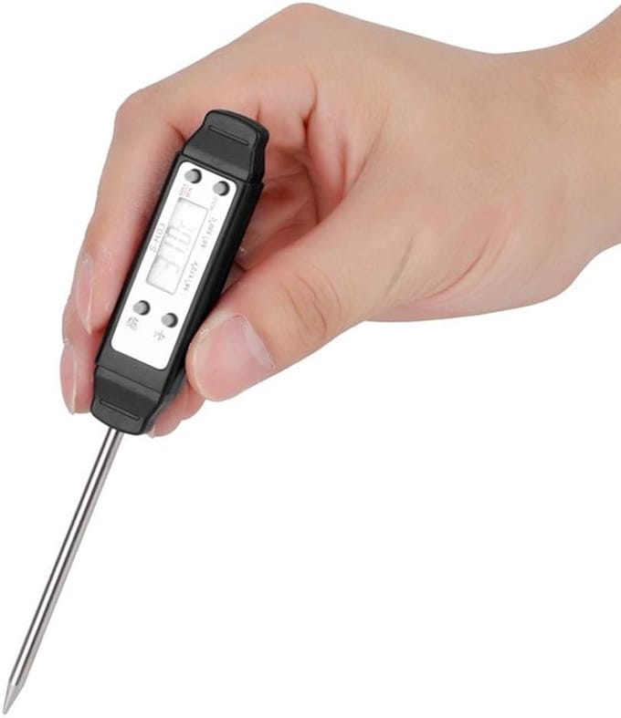 Vleesthermometer draadloos met instant leesfunctie