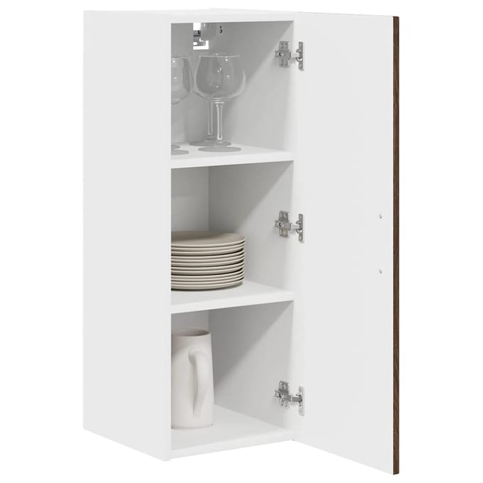 vidaXL - Vaatwasserpaneel - Kalmar - Bruin - Eiken - 30 - x - 31 - x - 80 - cm