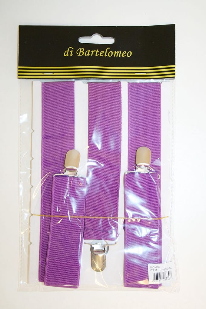 Bretels paars - Paars