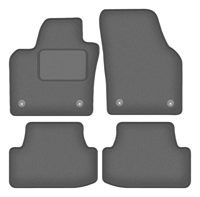 Grafiet automatten voor: Volkswagen Polo VI hatchback (2017-)