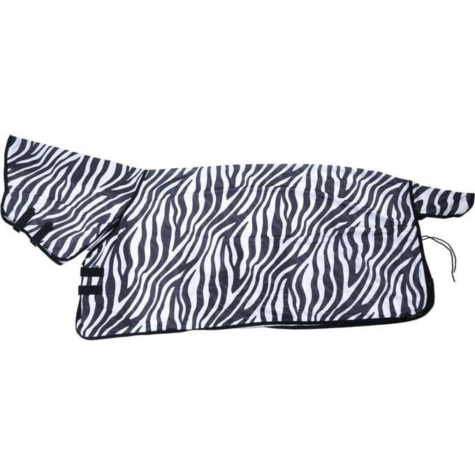Nomad Tales vliegendeken zebra met vast halsdeel 155cm paard