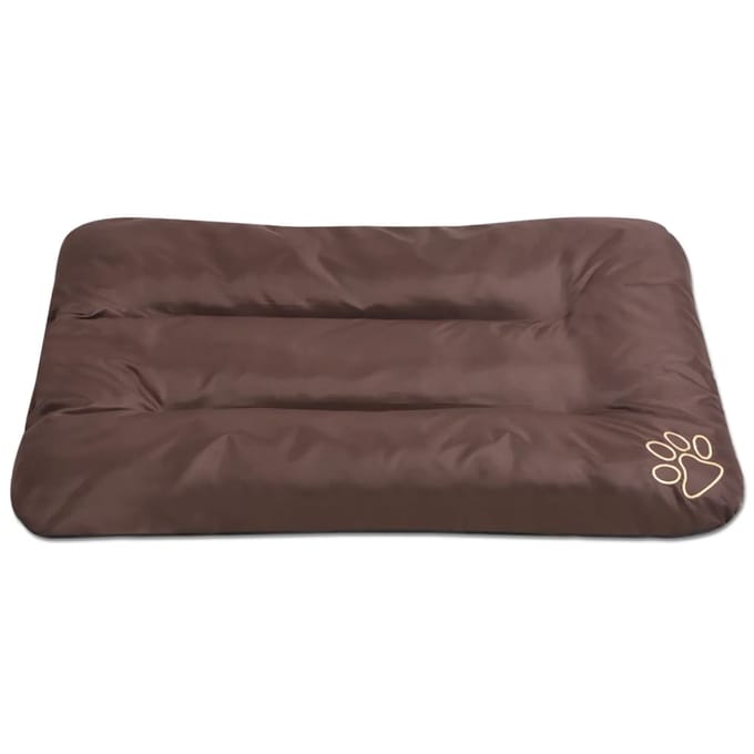 vidaXL - Hondenmatras - maat - XL - bruin
