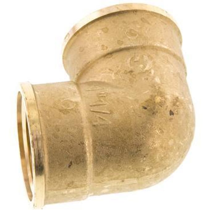 G 1 1/4'' Messing L-Fitting 90graden 16 Bar - FL2E-F-B-114G