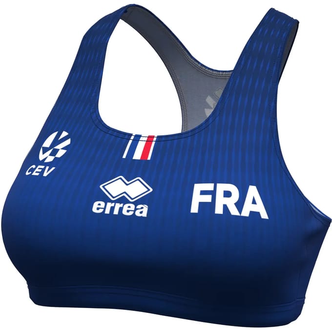 Thuis Beach Volleybal Shirt Dames Frankrijk 2024/25