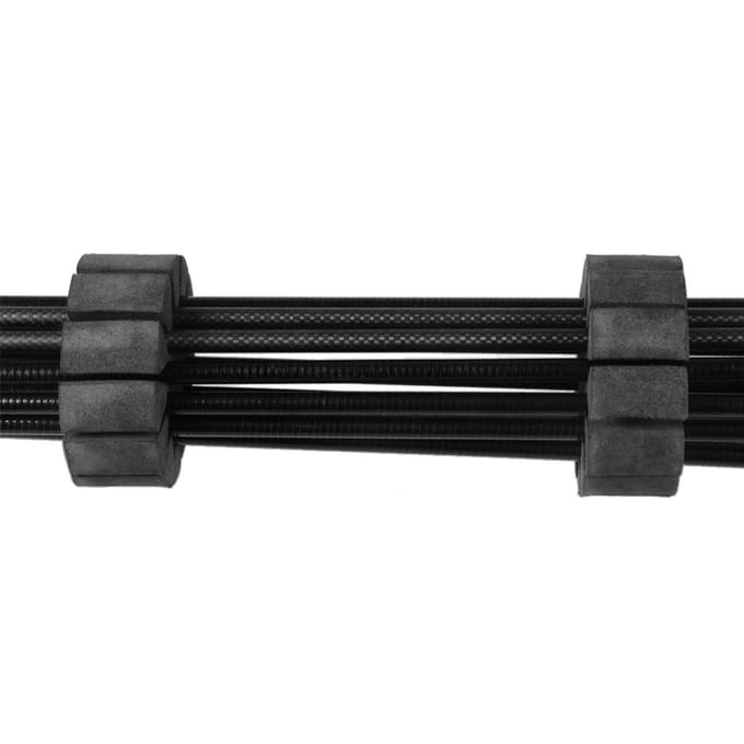Telescopische Pijlkoker voor Boogschieten met 2 Stuks Schuim Pijlhouders Arrow Case Set