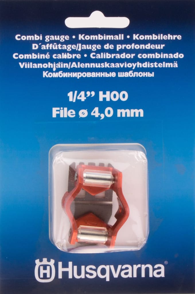Filing gauge combination gauge
