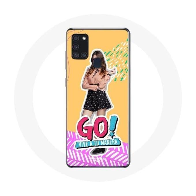 Hoesje Samsung Galaxy A21S Volg Je Dromen Ga! Leef op jouw manier-serie