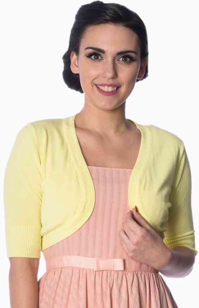 Dancing Days - Hudson Bolero - S - Geel
