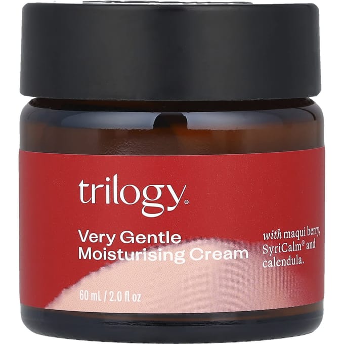 Trilogy, Berry Gentle Moisturizing Cream, 2 fl oz (60 ml) red
