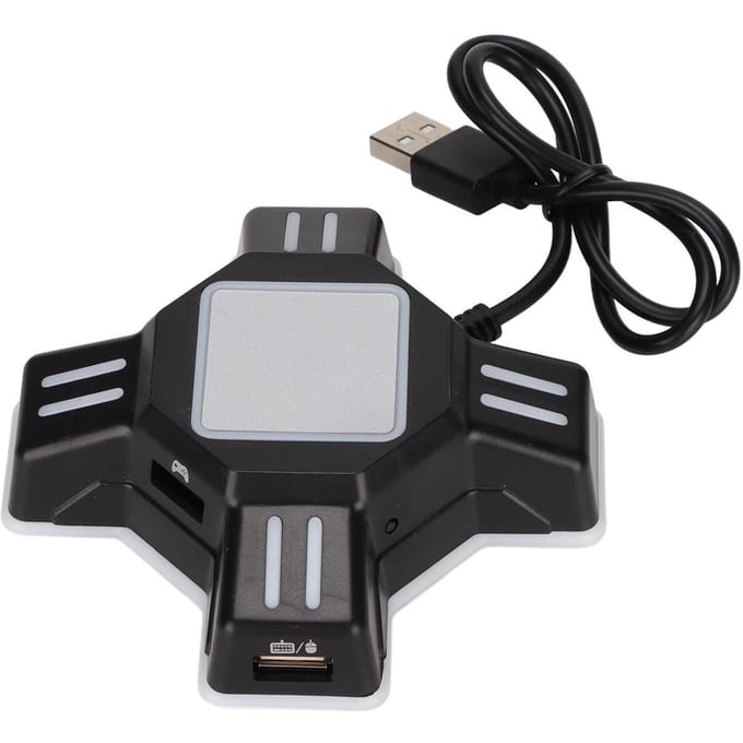 Adaptateur clavier et souris USB KX pour PS4, Switch, PS3, Xbox One, noir black
