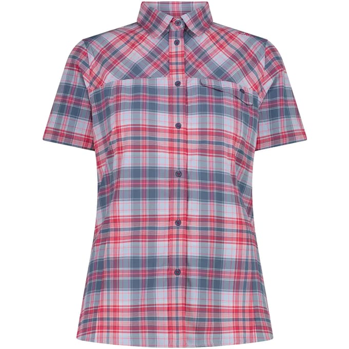 Vrouwelijke geruite blouse CMP