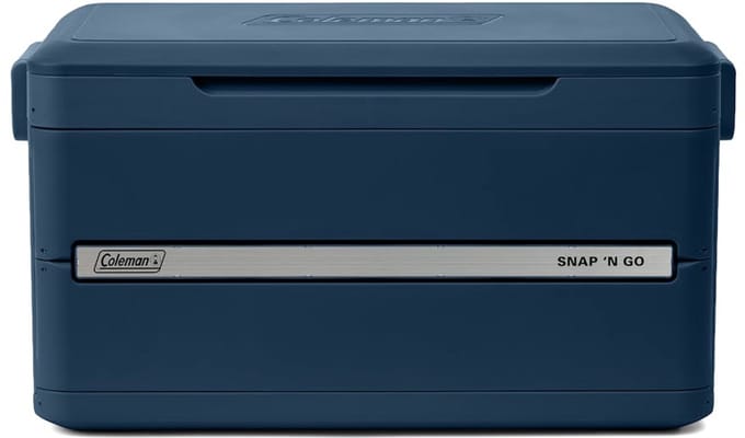 Coleman Snap ‘N Go Blue Sapphire 45QT Inklapbare Koelbox – 42 liter koelbox - Antibacterieel - blauw