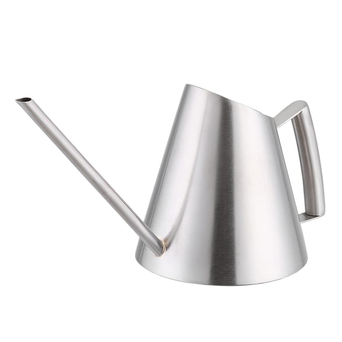400ml Mini RVS Gieter Geborsteld Tuin Planten Binnen Buiten gray