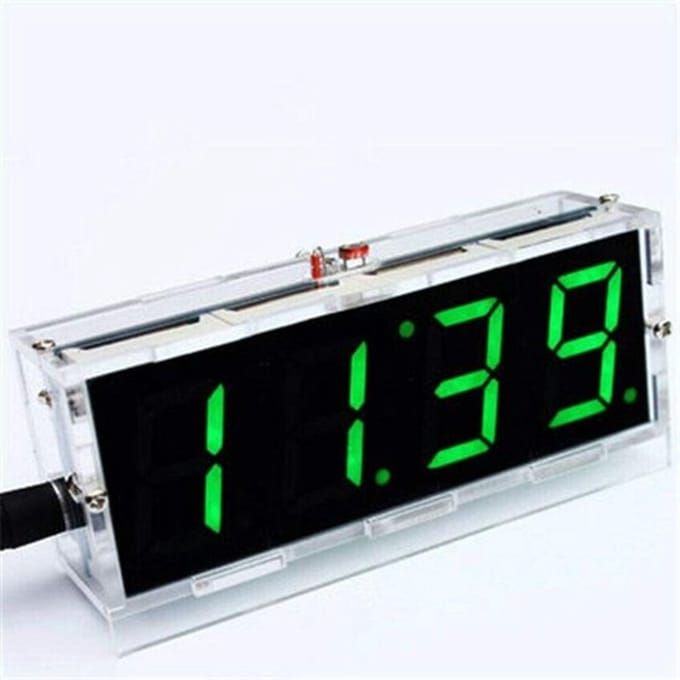 Store_8 - Digitale wekker - Led klok - Eenvoudige instelling - Groen