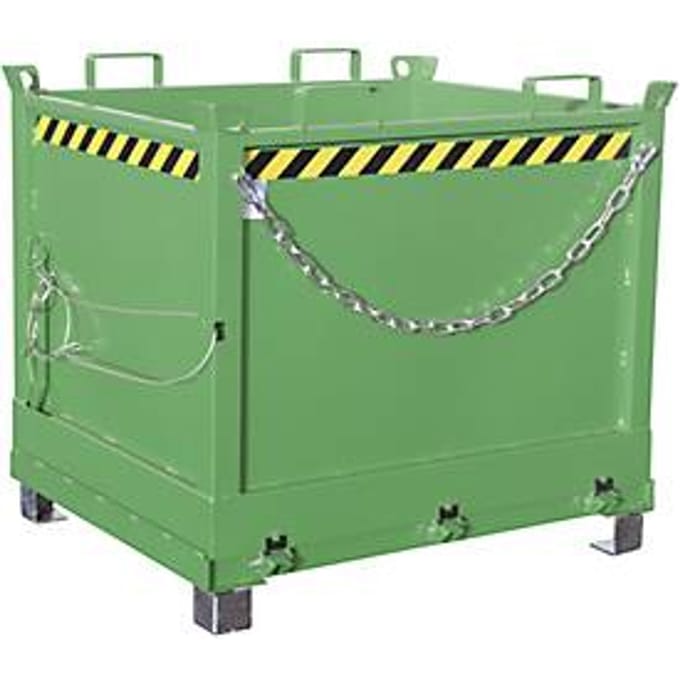 Bodemklepcontainer FB 1000, groen