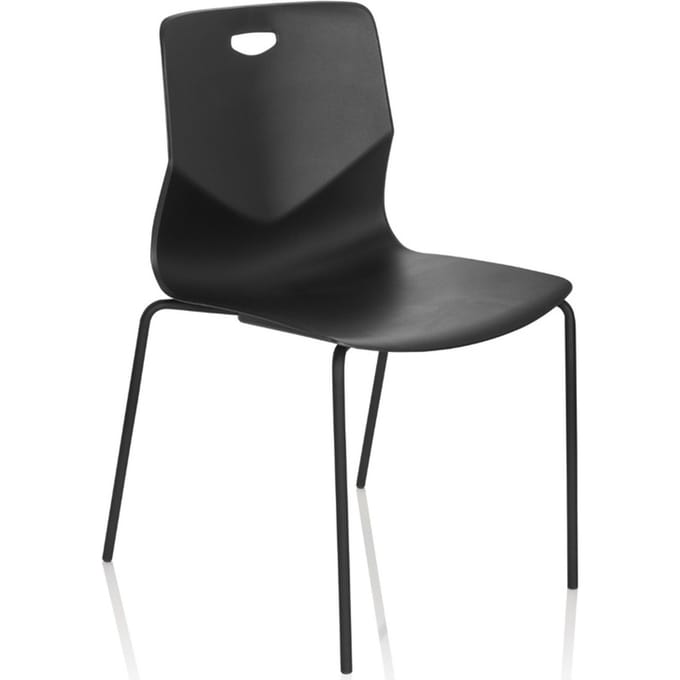 Vergaderstoel / bezoekerstoel T36 V zwart hjh OFFICE