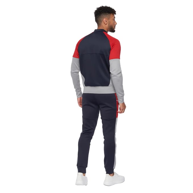 Crosshatch Heren Brayden Trainingspak (Marine)
