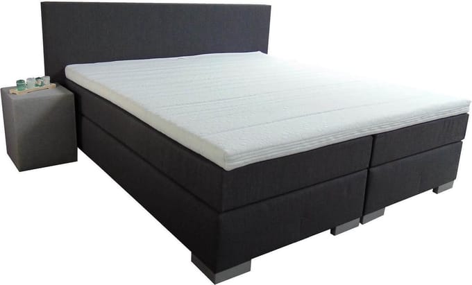 Slaaploods.nl Sara - Boxspring Inclusief Matras - 160x200 cm - Zwart