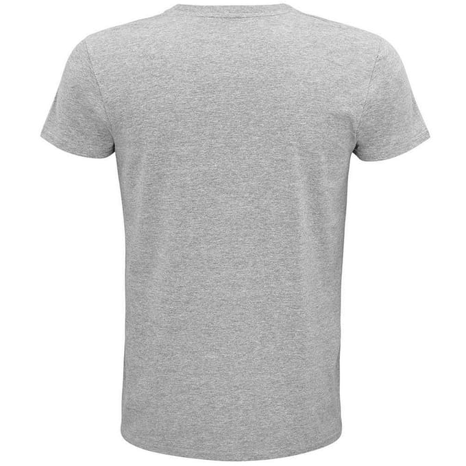 SOLS Heren Crusader Melange T-Shirt (Grijze Melange)