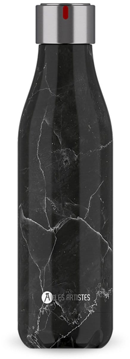Les Artistes Paris - Drinkfes - Thermosfles 500ml - Black Marble - LP-A2555