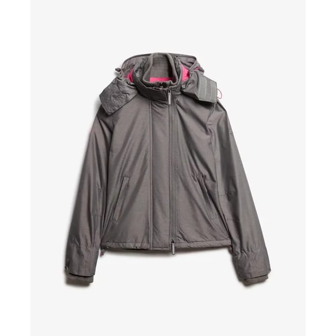 Windjack met capuchon voor dames Superdry Pop Zip Arctic SD