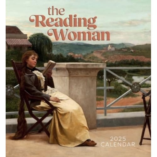 The Reading Woman 2025 Mini Wall Calendar - Pomegranate