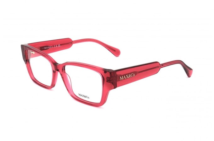 Max&co. MO5095 Shiny red 52/15/140 WOMAN Brilmonturen