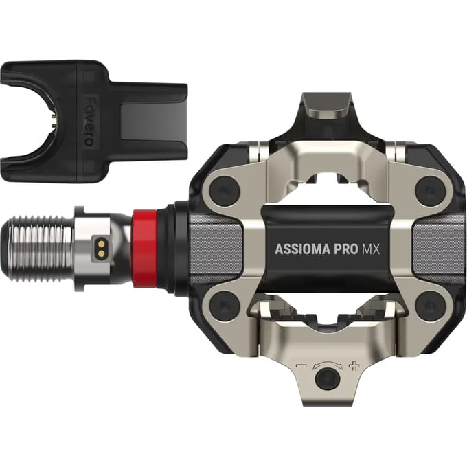 Favero Assioma Pro Mx-up Pedalen Met Vermogensmeter Zilver