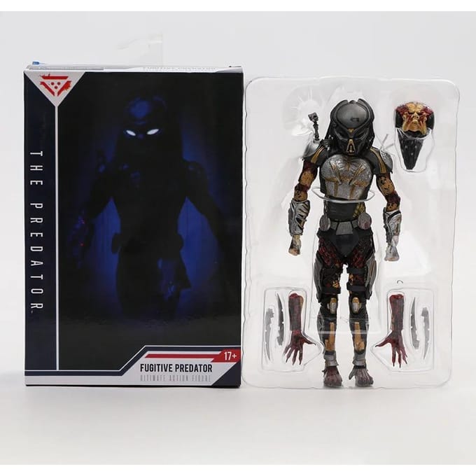 NECA The Ultimate VLUCHTELING PREDATOR 2018 Film 7  Inch Actiefiguur gray