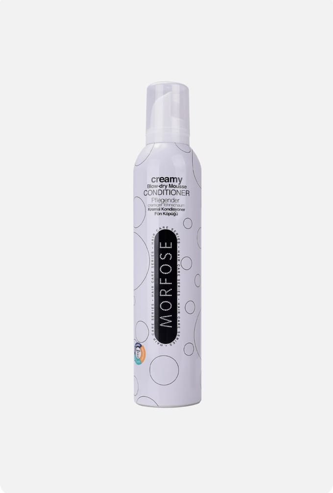 Morfose Creamy Conditioner Blow Dry Mousse 300 ML - Volume & Langdurige Fixatie