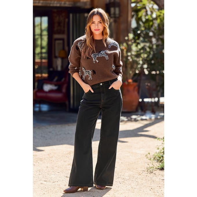 Wild About You Zebra Trui