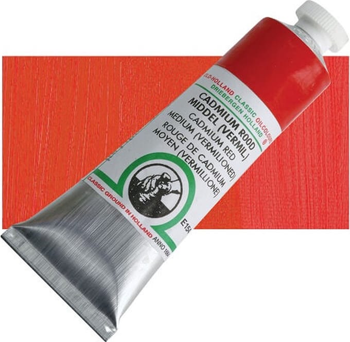 Old Holland Olieverf Cadmium Red Medium Vermilioned E154 18ml