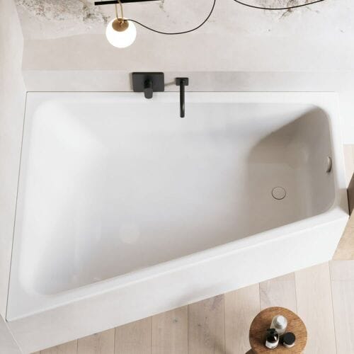 Bette Space L corner bath 170 x 130 cm installation corner left, 1132-000
