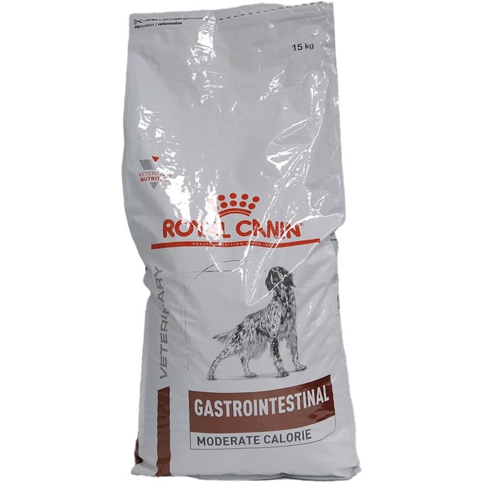 Royal Canin Veterinary Diet Gastro Intestinal Moderate Calorie - 15 kg - Hondenvoer