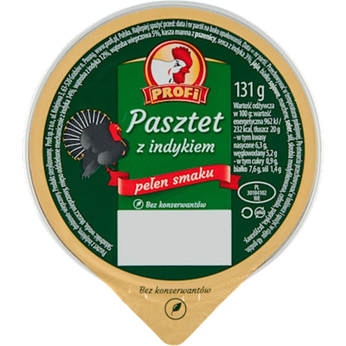 Pasztet Indyka / Kalkoenpate
