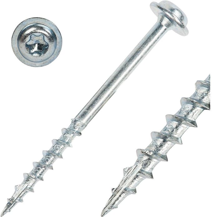 UJK Pocket hole schroeven T20 4,0x50 mm, grof, 100 stuks
