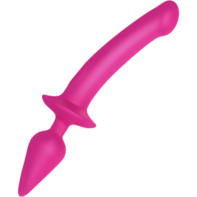 Strap-On-Me - Switch Plug-In - Dildo & Buttplug - Roze - Maat 2XL