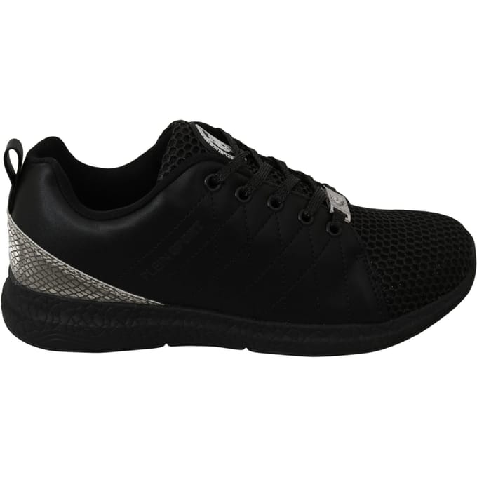 Philipp Plein Zwarte Casual Hardloopschoenen