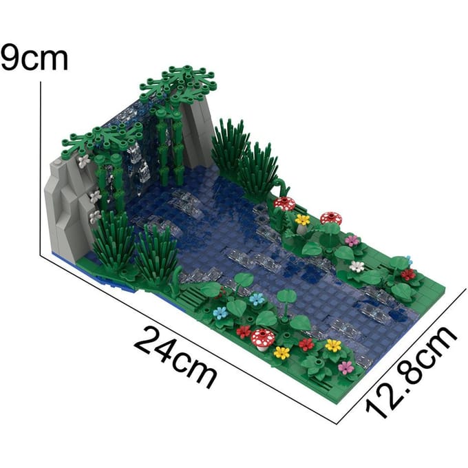 Hoge Kwaliteit Creatieve Hoge Kwaliteit Bouwen Hoge Kwaliteit Blokken Hoge Kwaliteit Set: Hoge Kwaliteit Landschapsbouw set Hoge Kwaliteit Met black