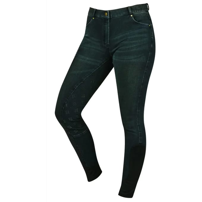 Siliconen rijjeans met volledige grip voor dames Dublin Shona